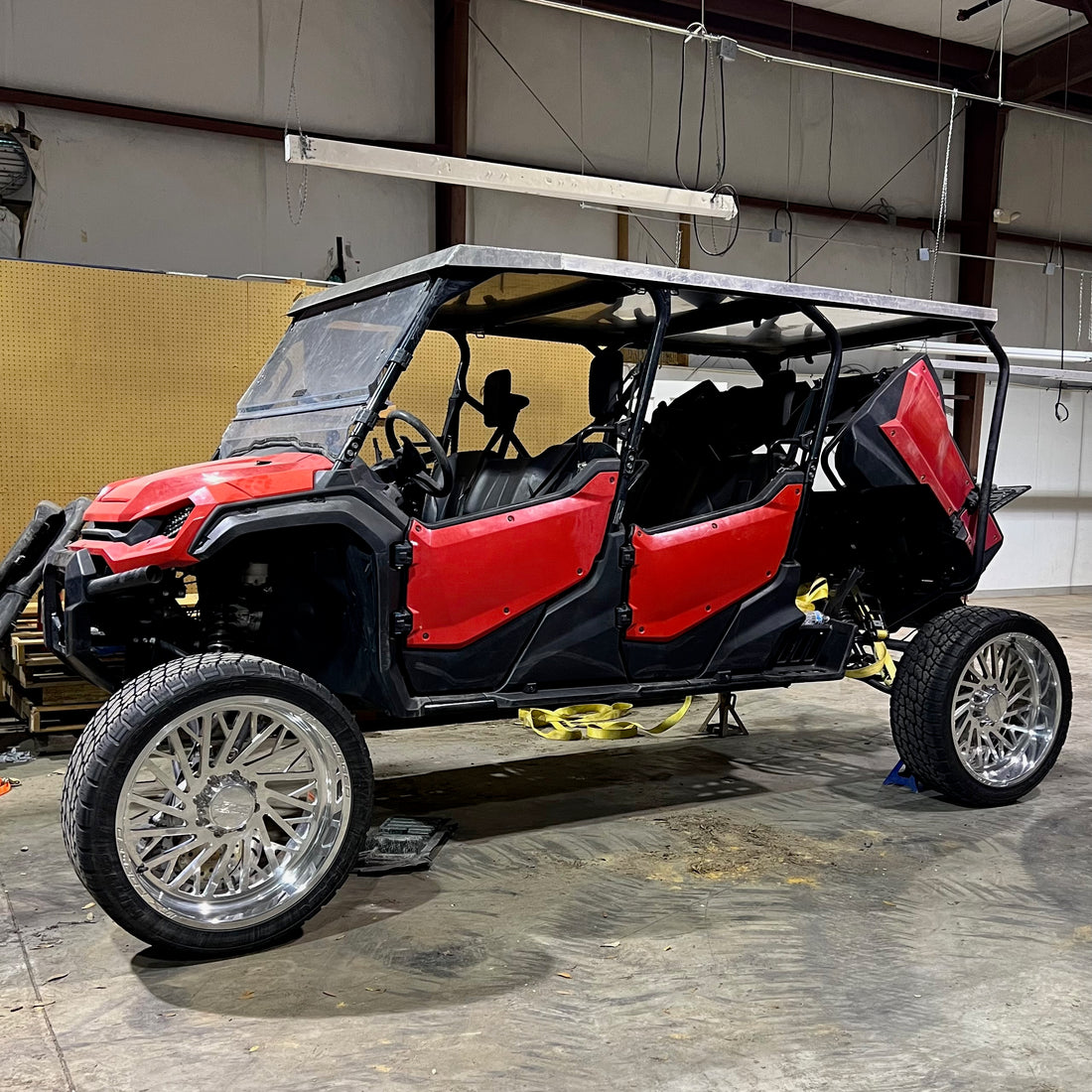 2023 Honda Pioneer 1000-8 on JTX Forged Wheels