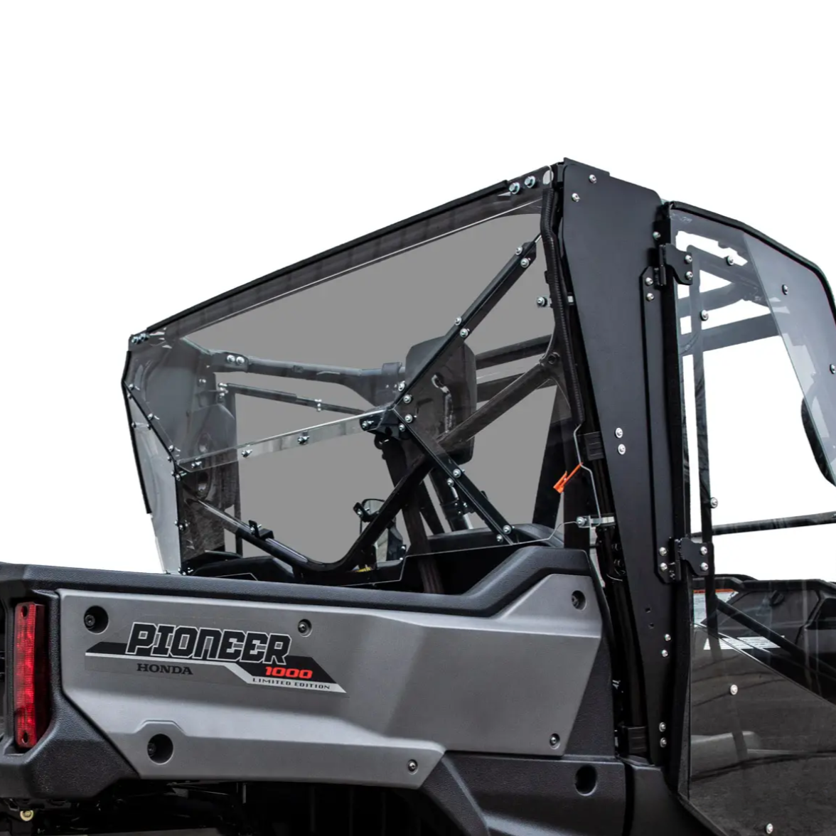 Rear windshield for honda pioneer 1000