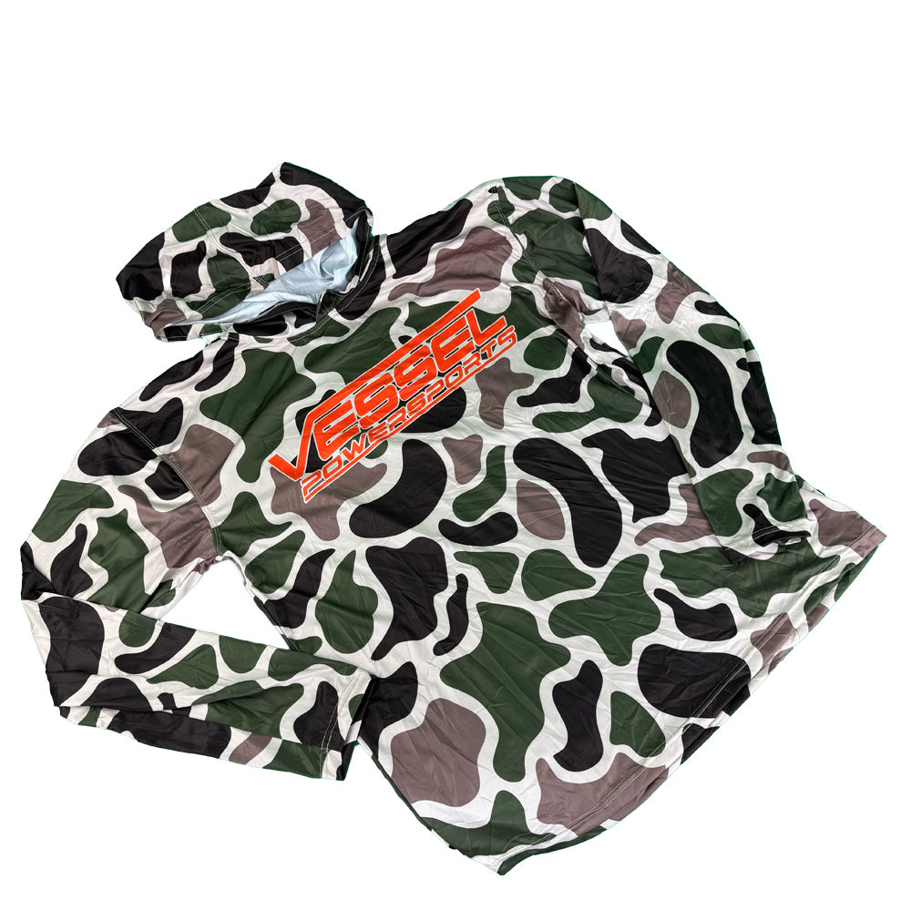 Vessel Powersports Camo Long Sleeve