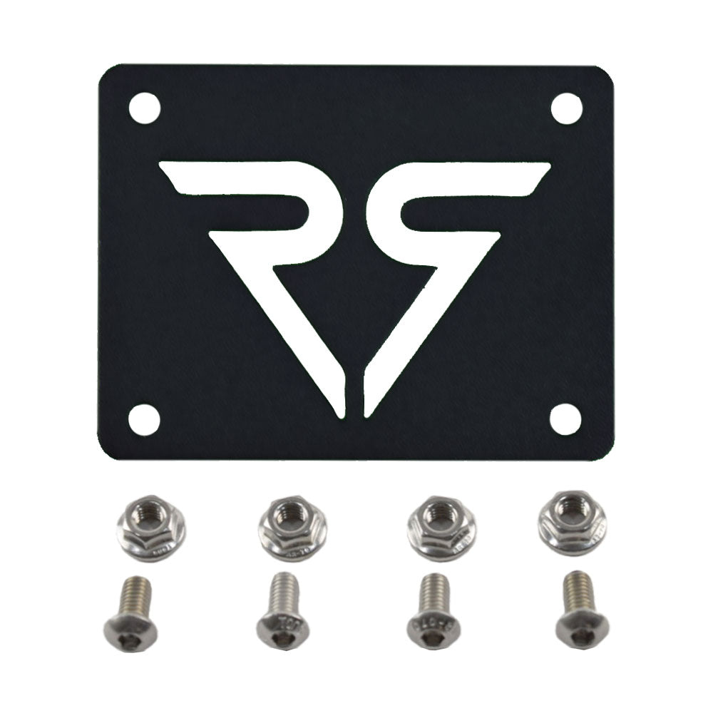 Front Warning Label Plate for 2014+ Honda Rancher, Foreman, Rubicon