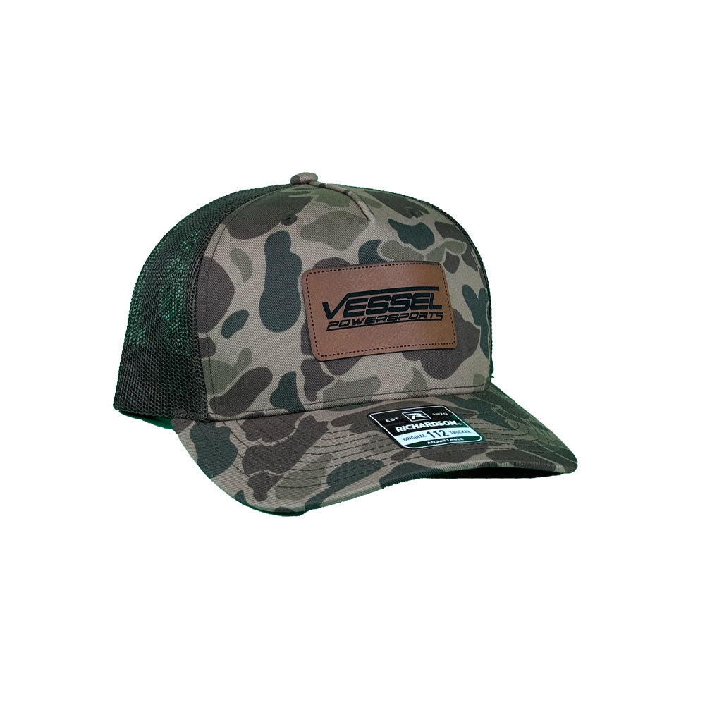 Vessel Leather Patch Richardson 112 Hat