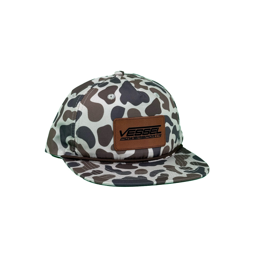 Vessel Leather Patch Rope Hat