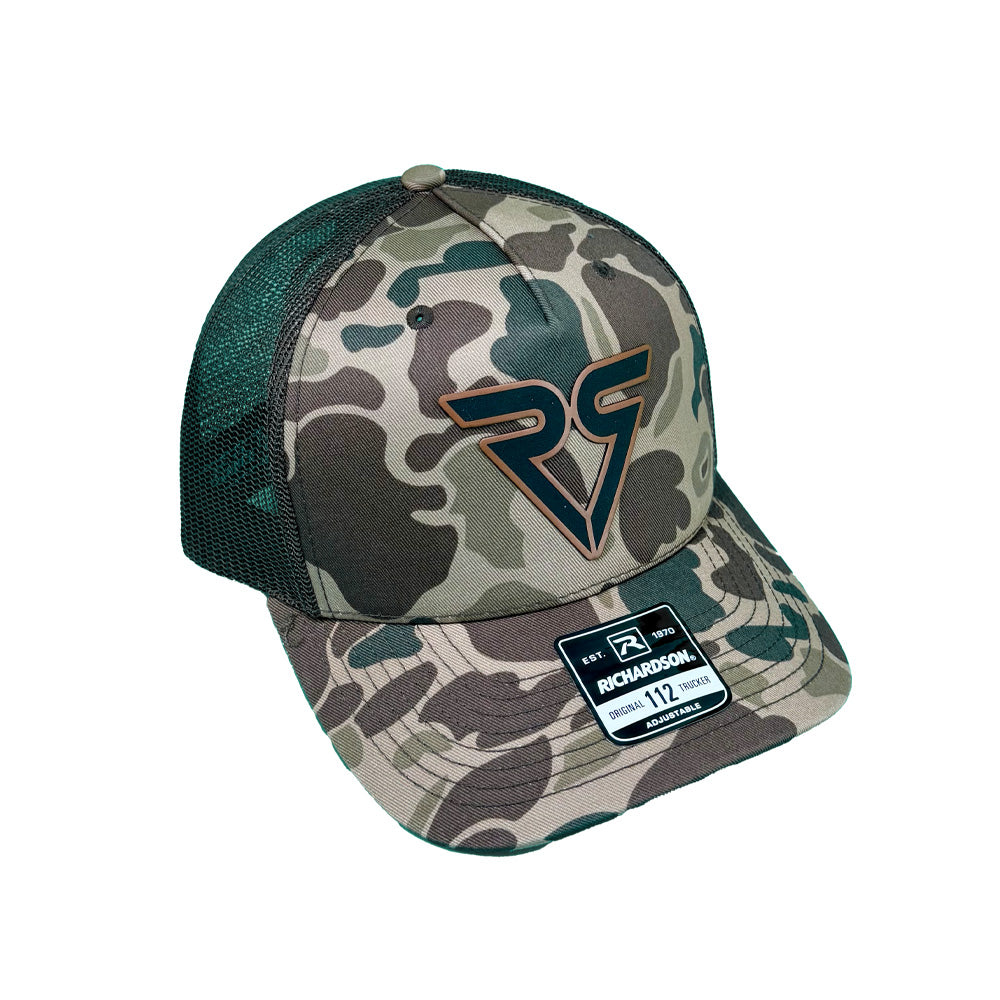 Vessel Leather Patch LOGO Richardson 112 Camo