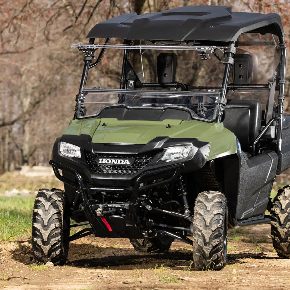 Flip up windshield for pioneer 700 and 700-4