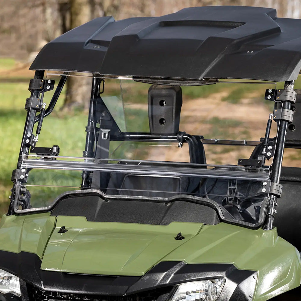 Flip up windshield for pioneer 700 and 700-4