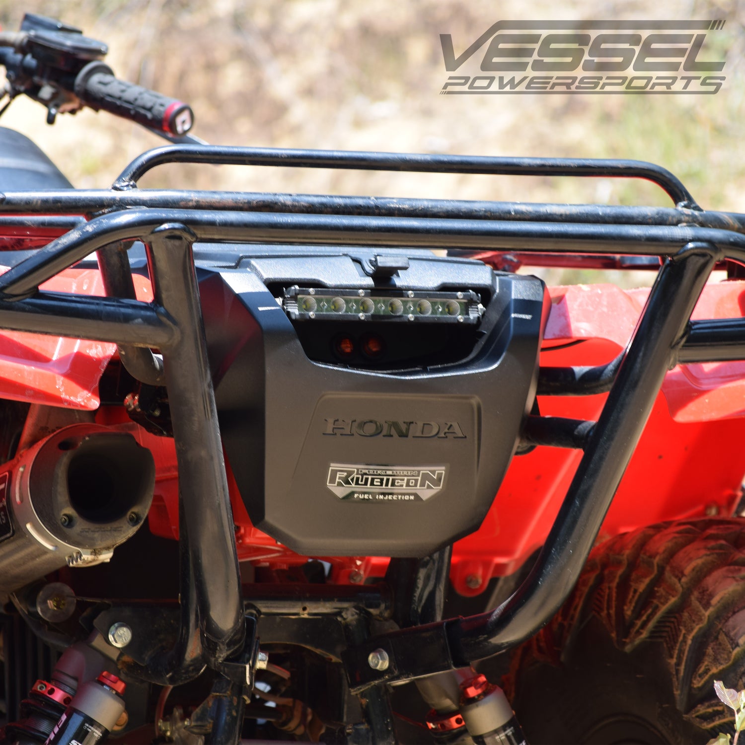 honda atv brake reverse light