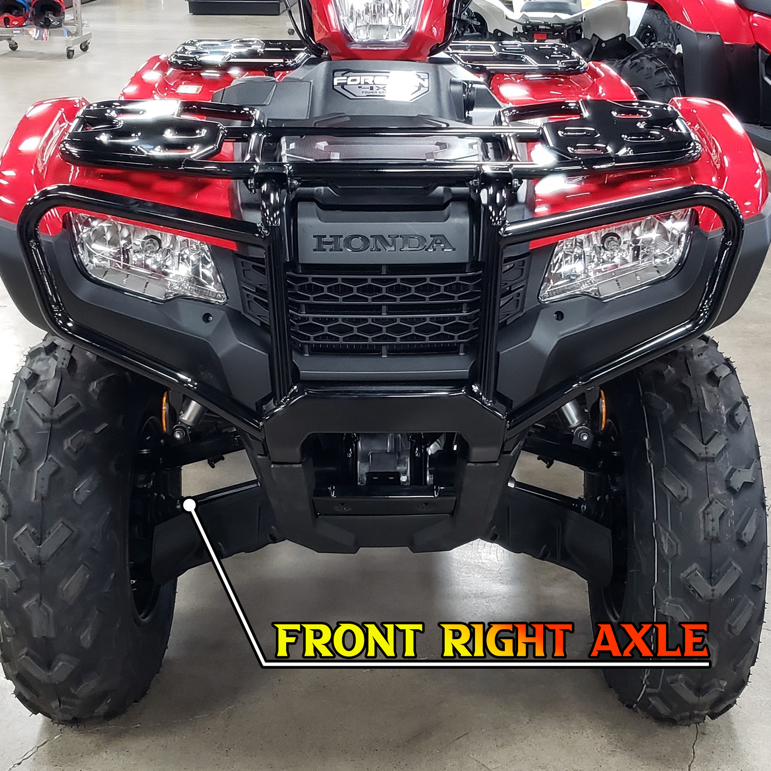honda foreman heavy duty axle