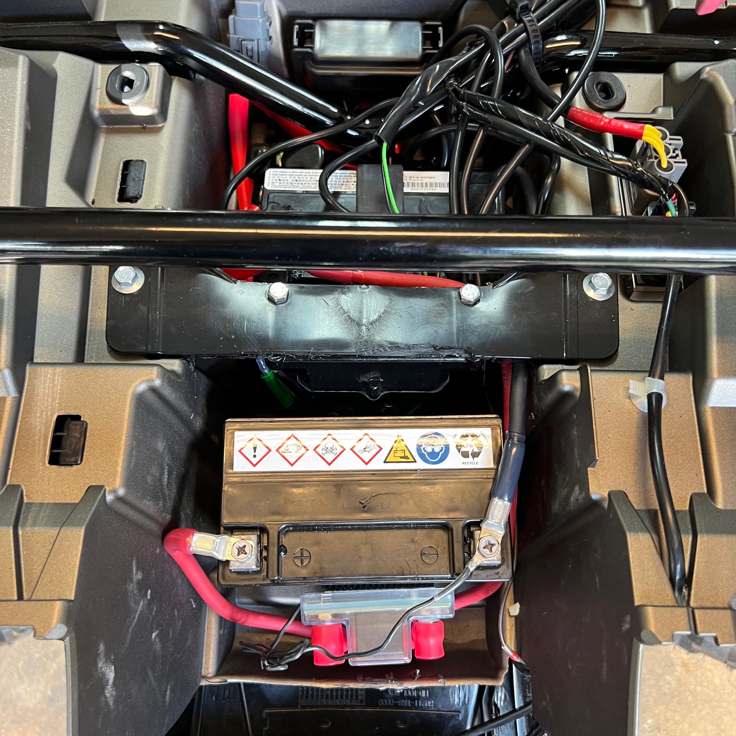 honda atv dual battery kit