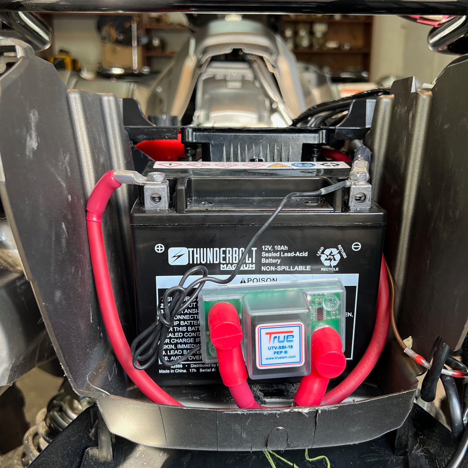 honda atv dual battery kit