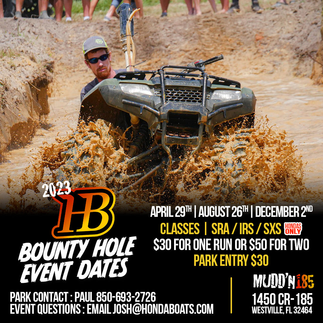 HB Bounty Hole Event August 26th 2023
