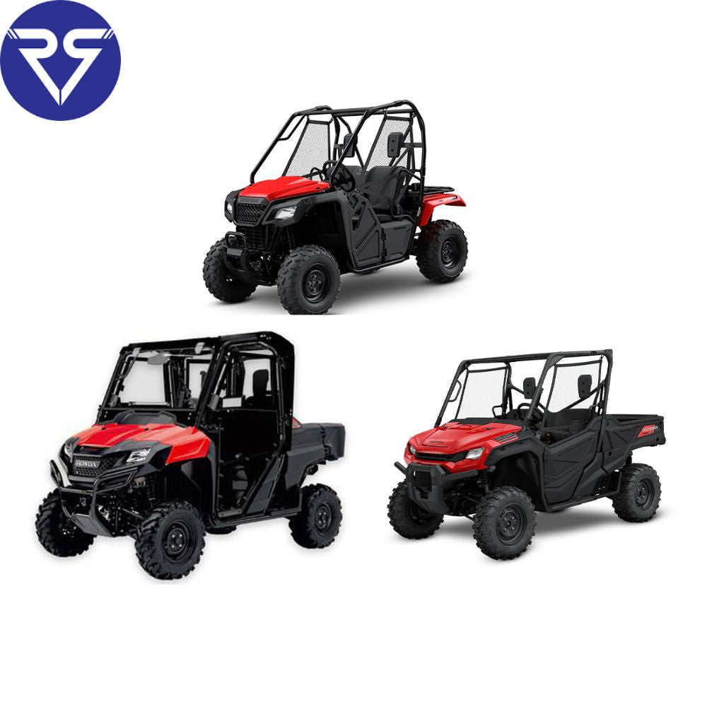 red Honda Pioneer models
