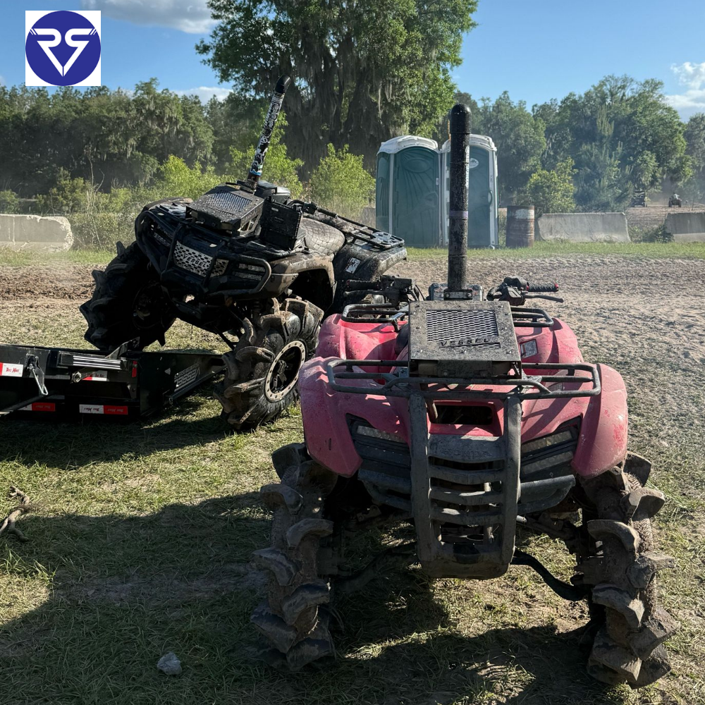 atv honda riding off road