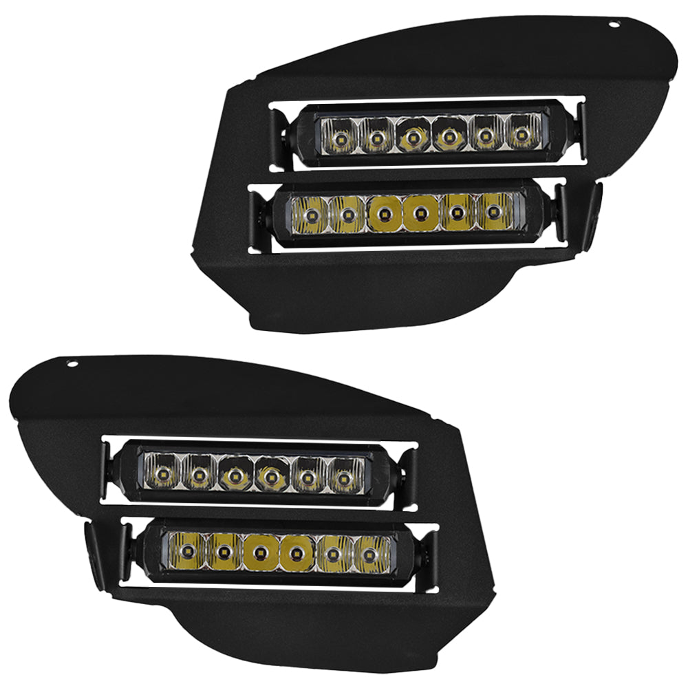Dual Wide 8" LED Headlights for 2007-2013 Honda Rancher
