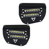Dual Wide 8" LED Headlights for 2014+ Honda Rancher, Foreman, Rubicon