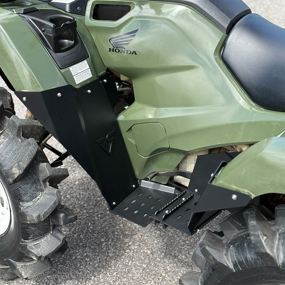 Honda Rancher, Foreman & Rubicon High Clearance Floorboards / Foot Wells Combo