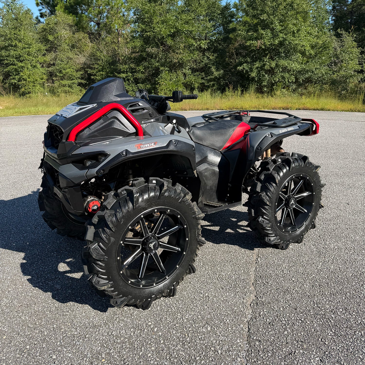 Can-Am Outlander Gen 3 high clearance floorboards for up to 34 inch tires