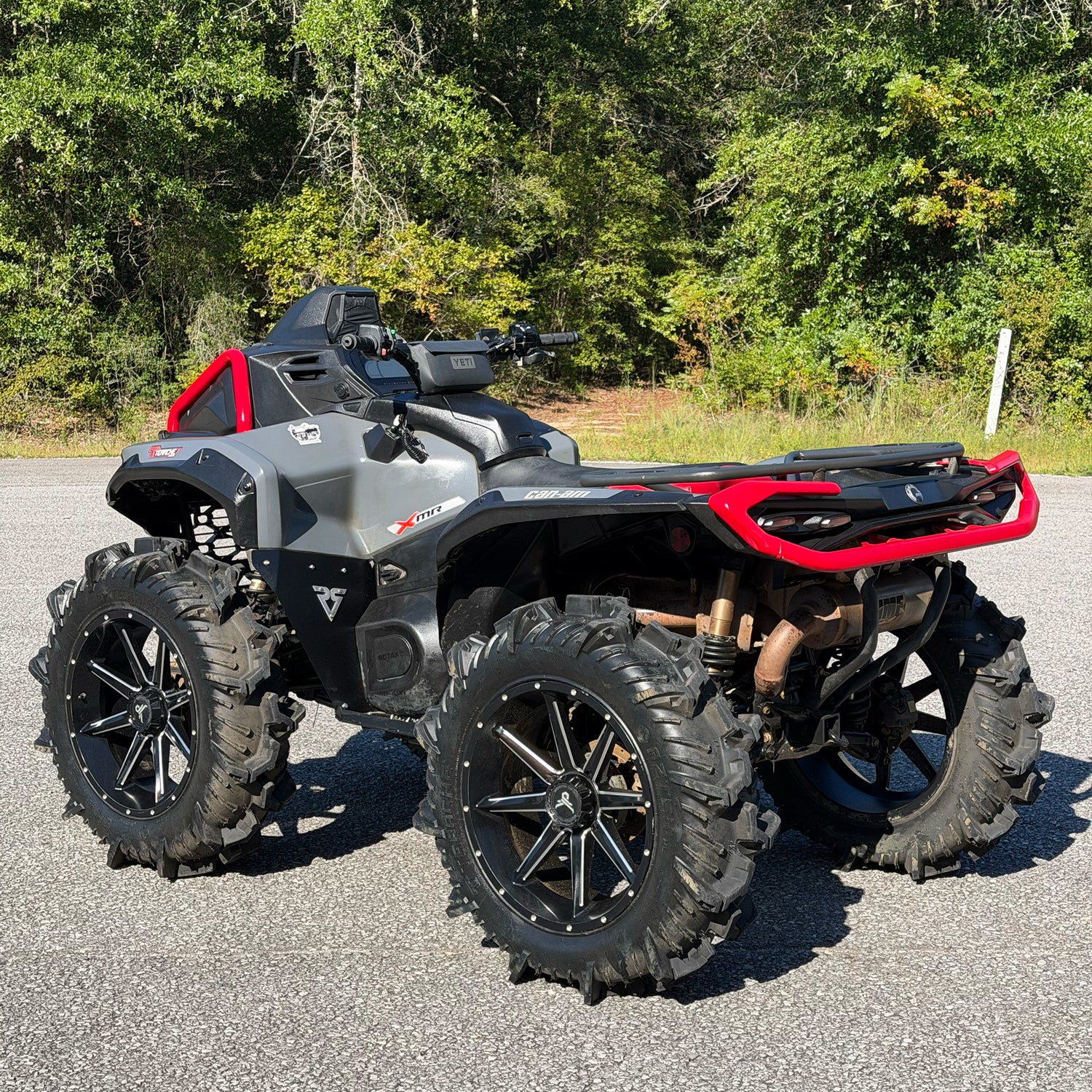 Made in USA Can-Am Outlander Gen 3 high clearance steel floorboards