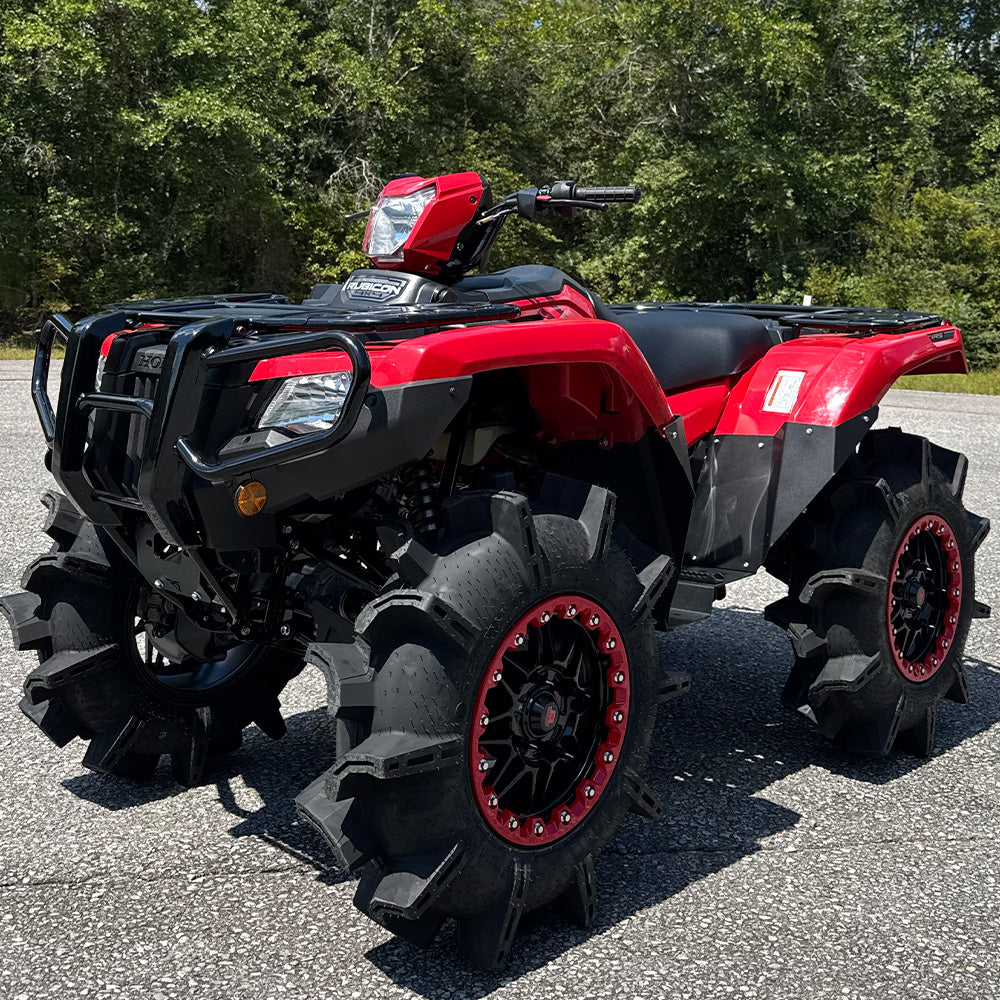 High clearance ATV foot wells for Honda Rubicon IRS models