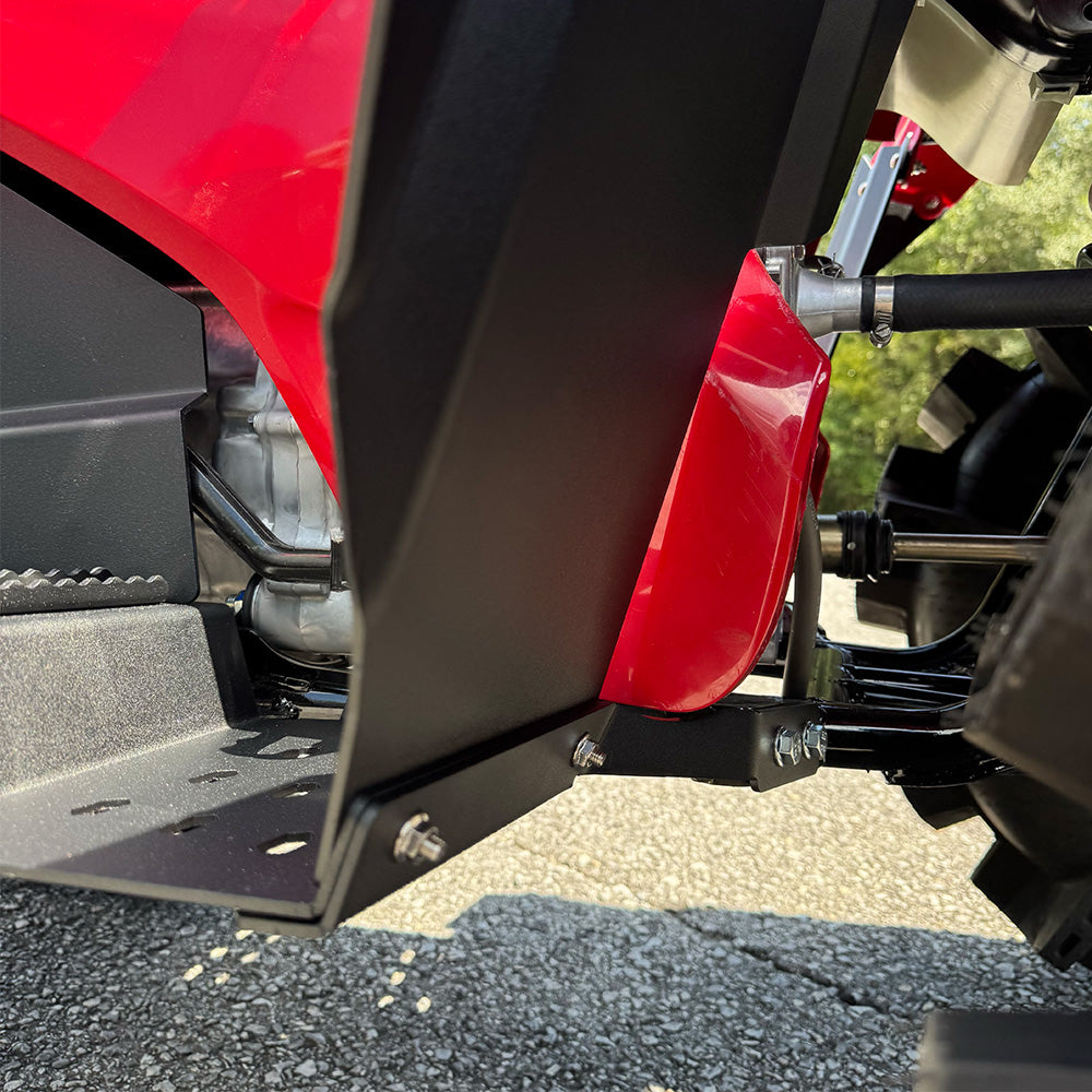 Honda Rancher, Foreman & Rubicon High Clearance Floorboards / Foot Wells Combo