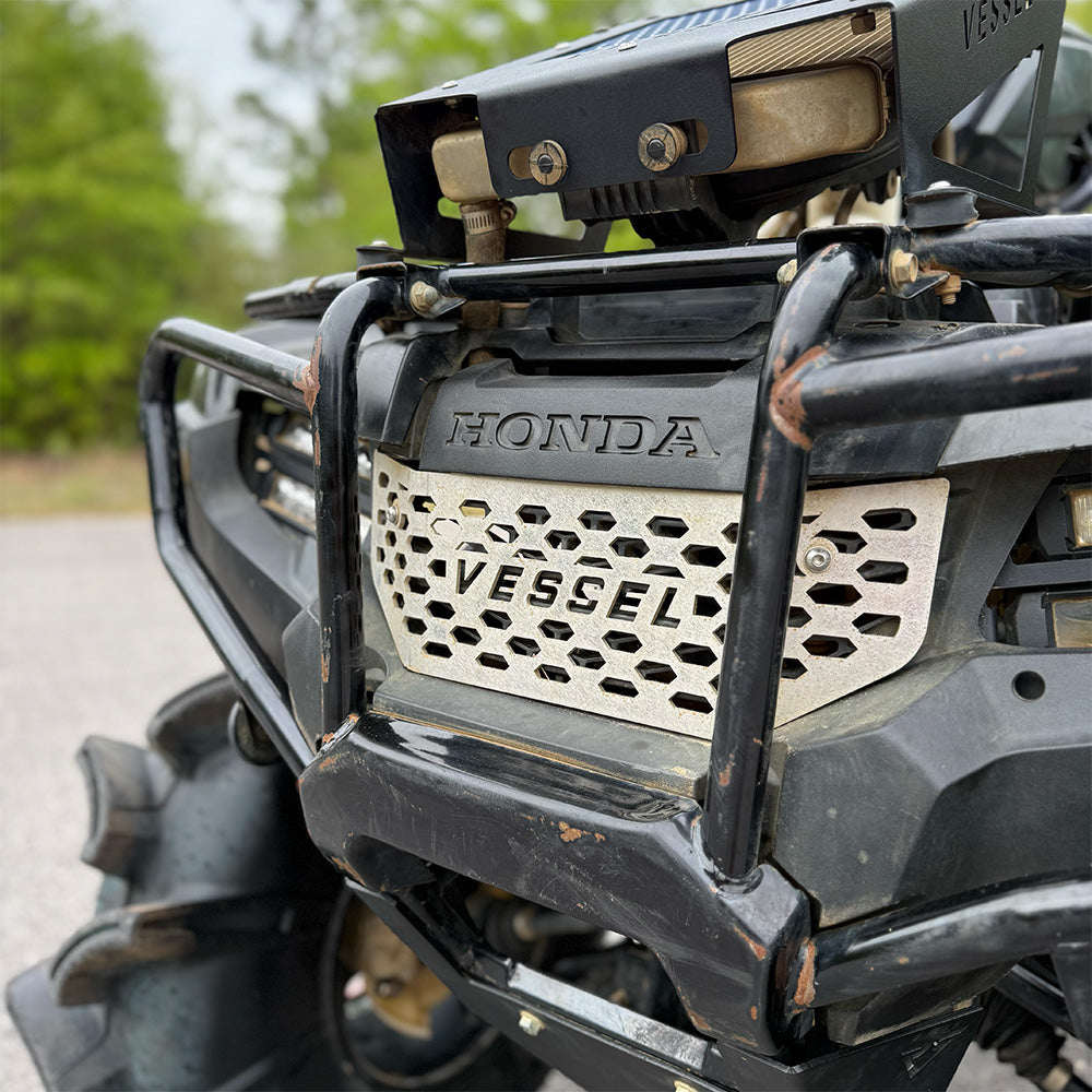 Honda foreman 500 and 520 custom grill insert for front of machine 