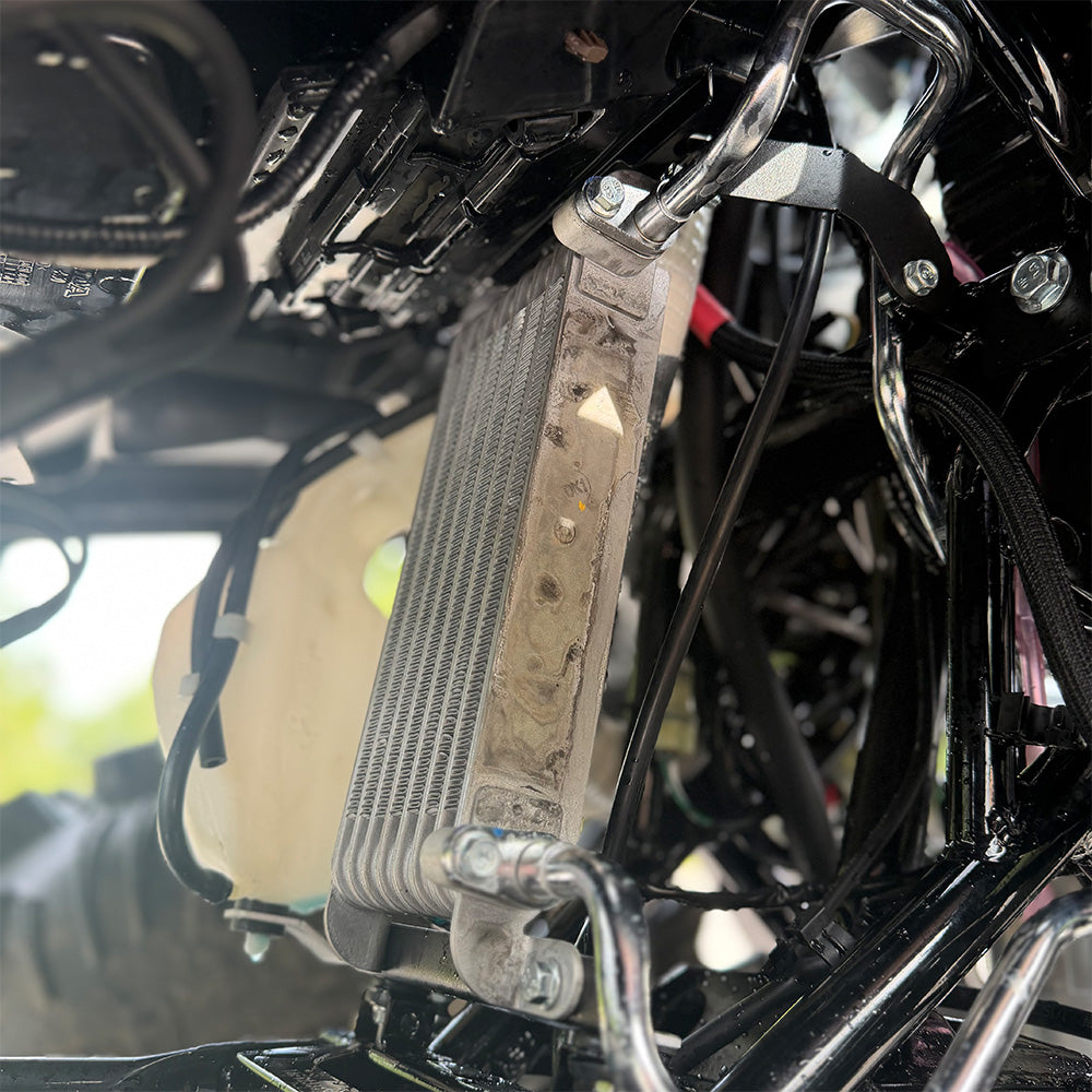 Oil cooler relocation kit for honda rubicon 700 Rincon 700 automatic 