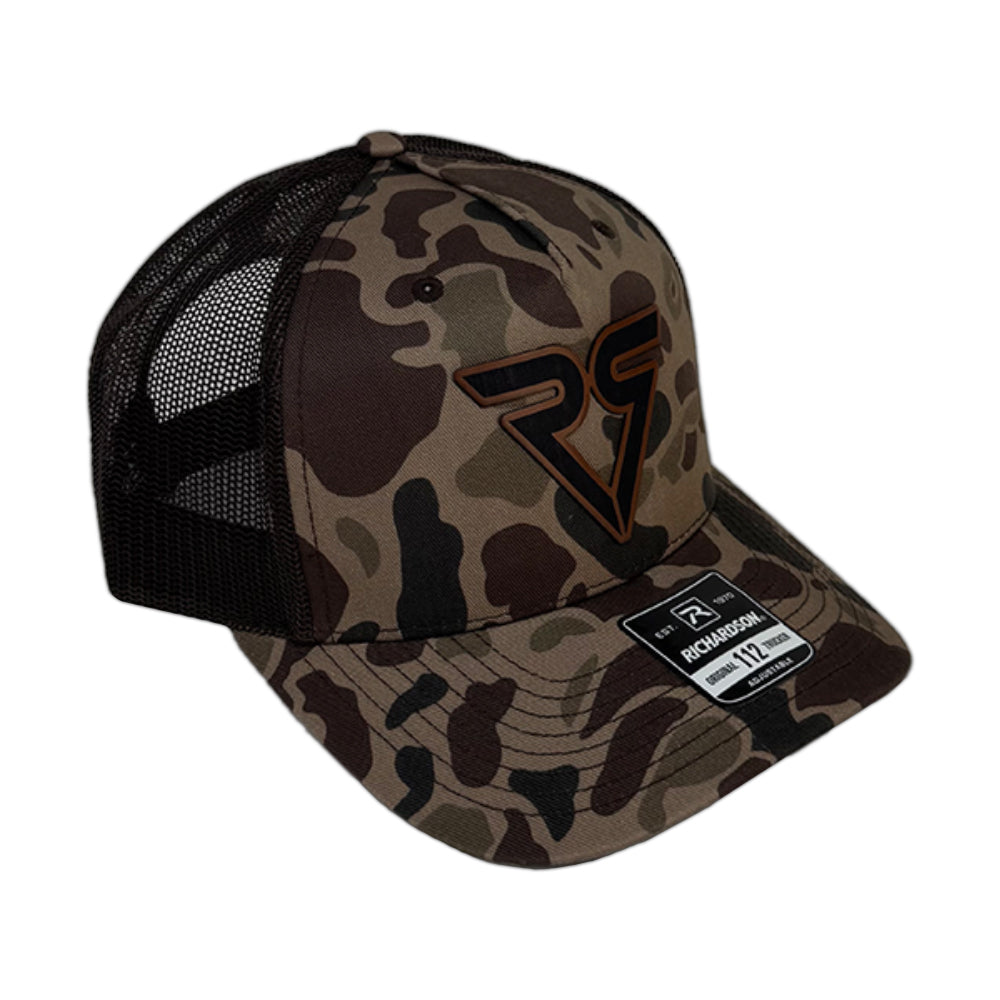 Vessel Leather Patch LOGO Richardson 112 Camo