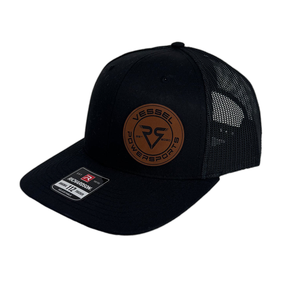 Vessel Leather Patch Richardson 112 Black