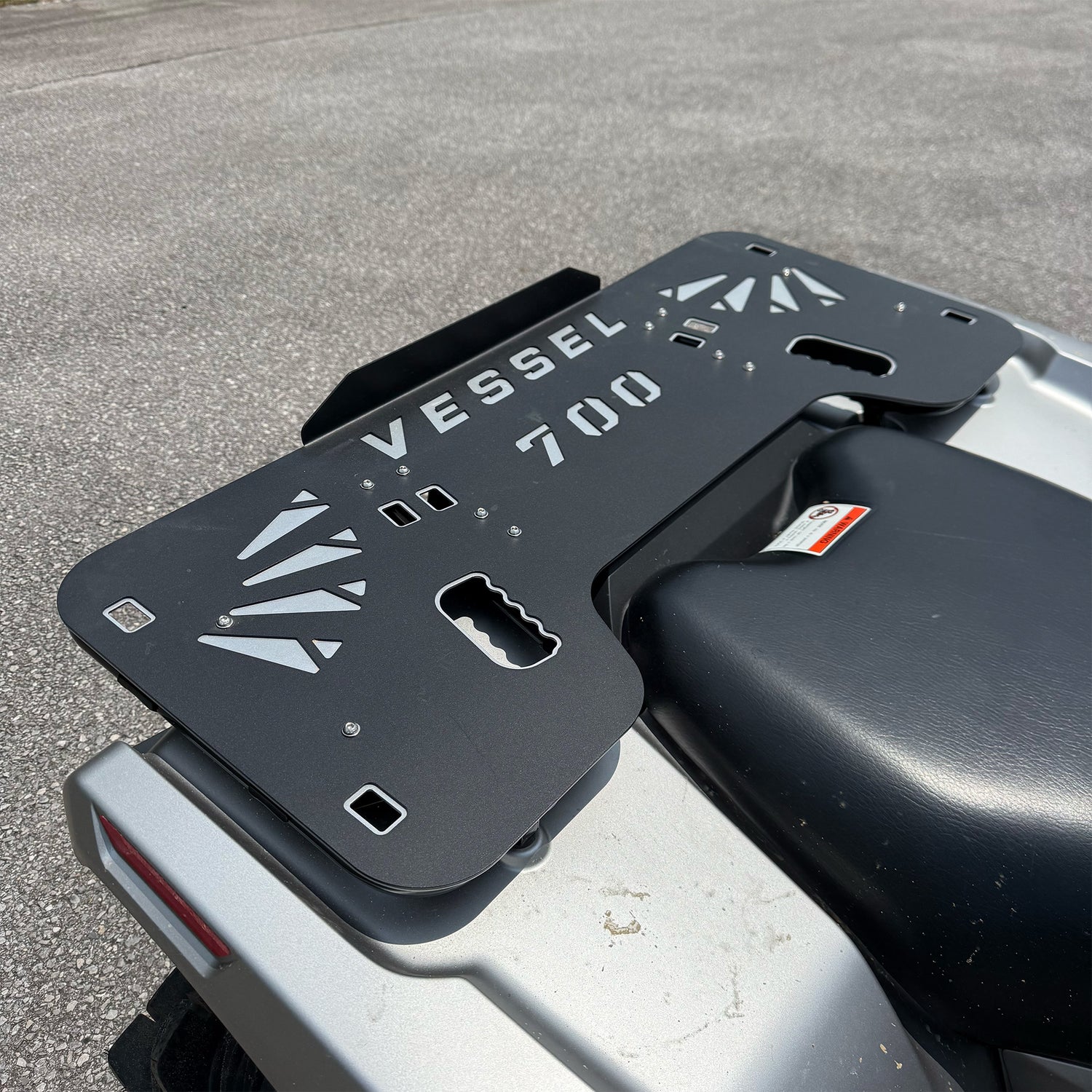 metal storage rack for honda rubicon 700 trx700 automatic 