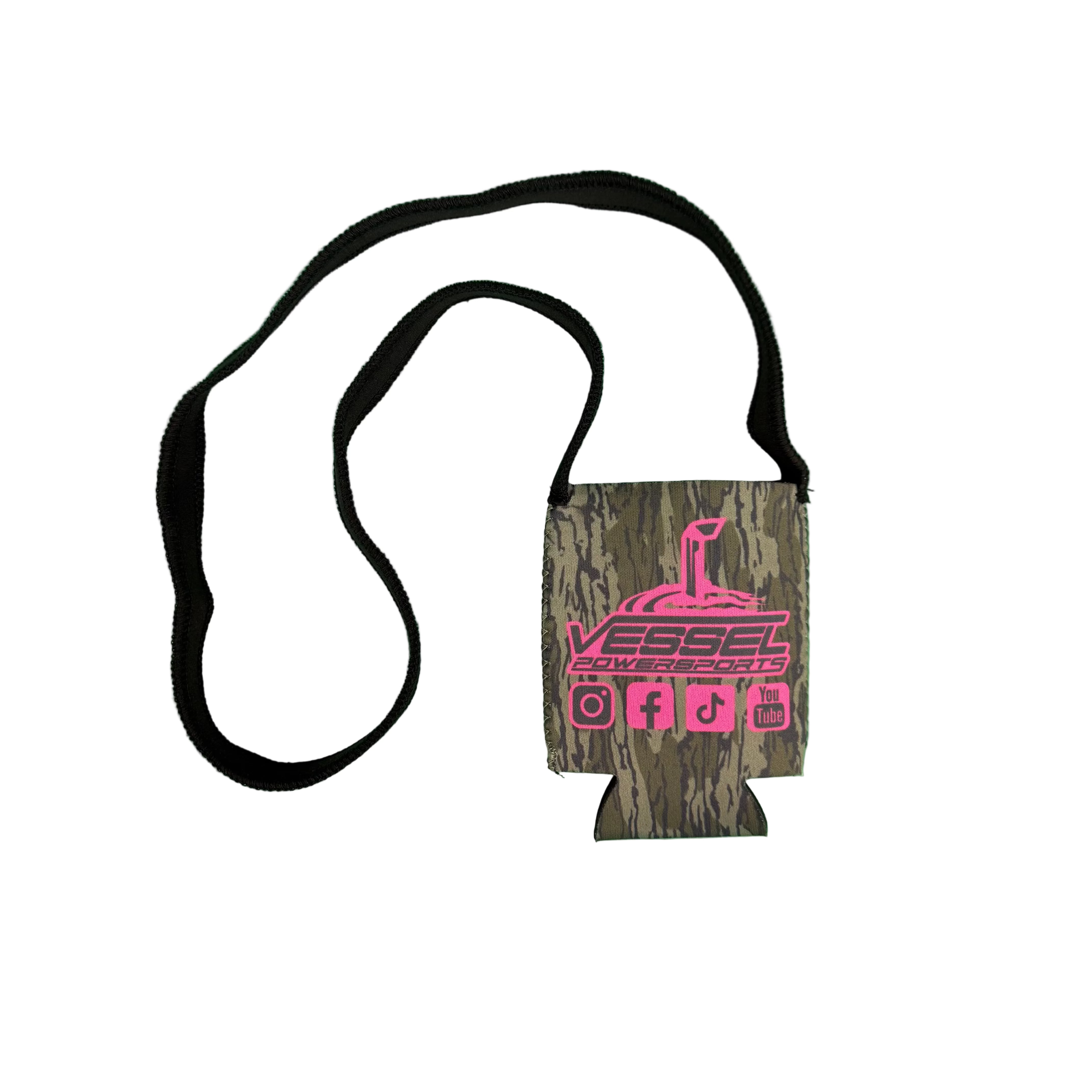 Camo VPS Hands Free Necklace Coozie