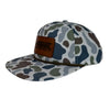 Vessel Duck Camo Leather Patch Rope Hat