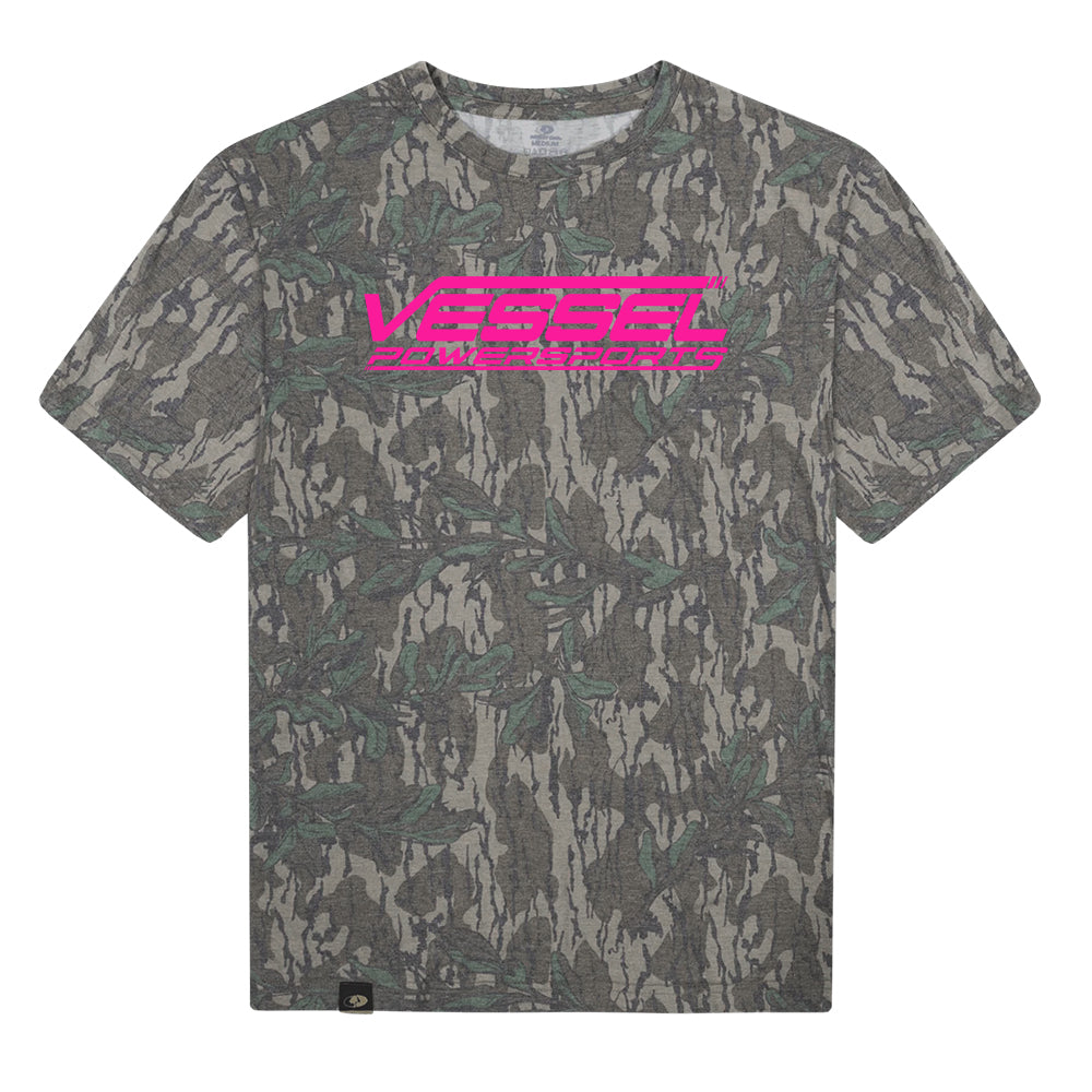 Vessel Powersports Tee (Green Leaf Camo)