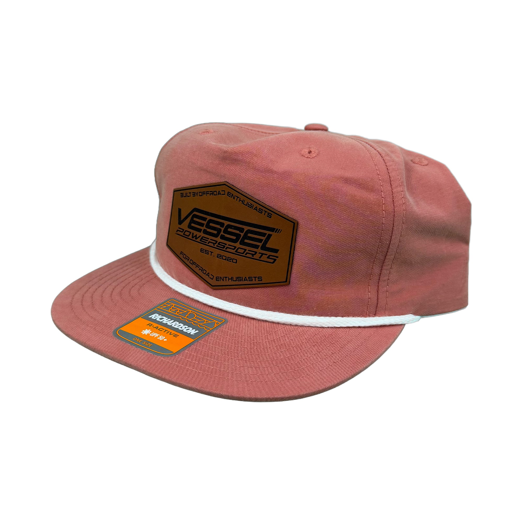 Vessel Leather Patch Rope Hat Peach