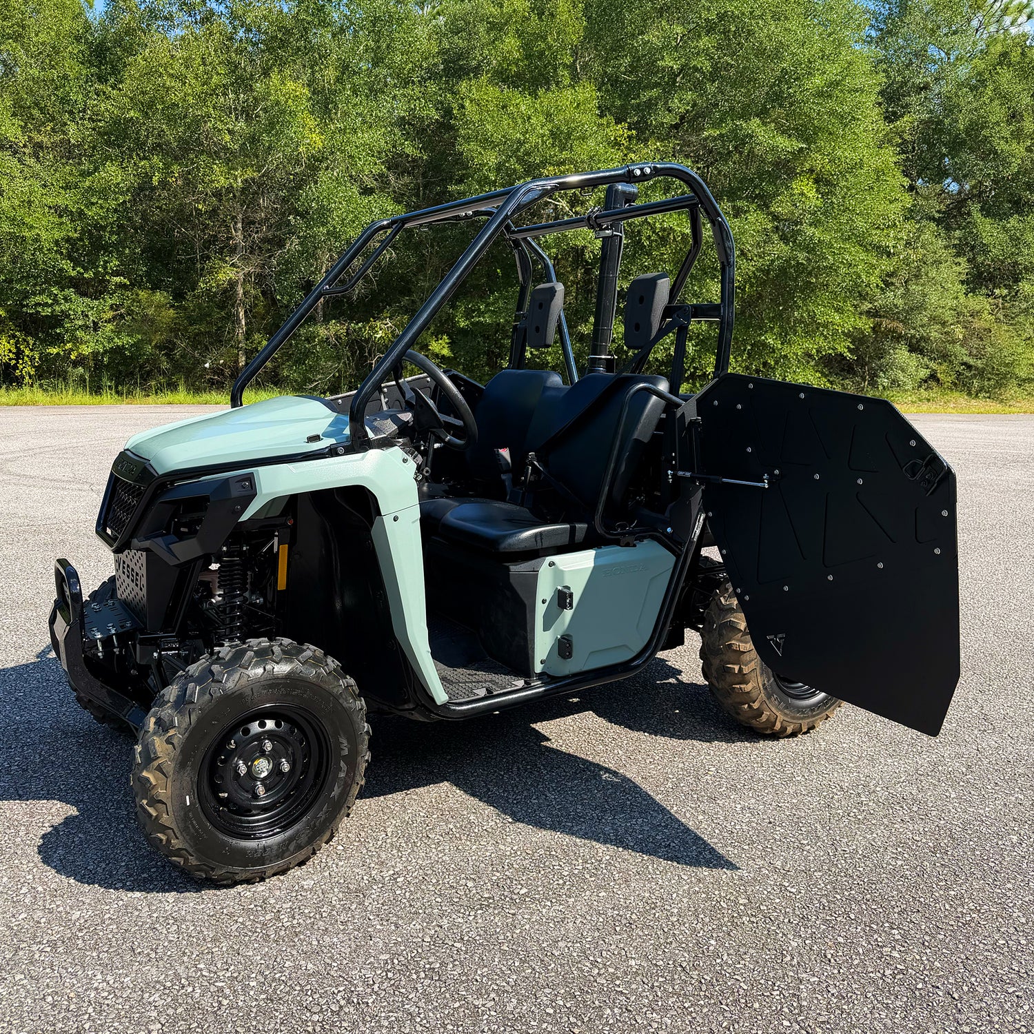Metal door upgrade for 2015+ Honda Pioneer 500 side view