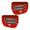Dual Wide 8" LED Headlights for 2014+ Honda Rancher, Foreman, Rubicon