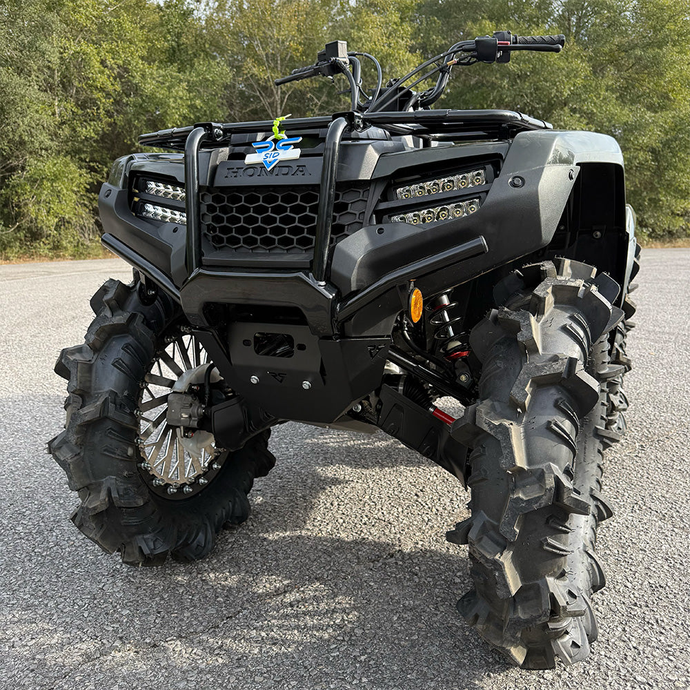 bolt on skid plate for honda rancher foreman and rubicon 