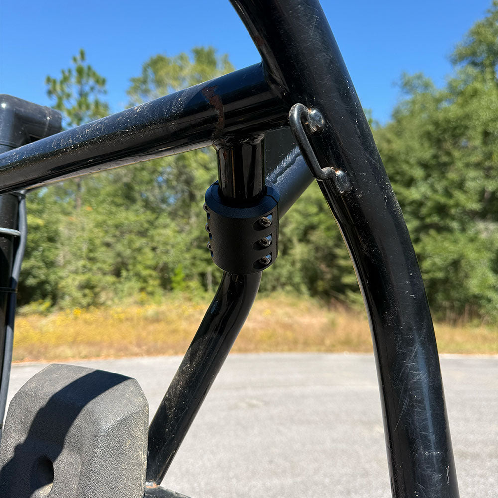 Bare metal tower speaker bar for Honda Pioneer 500 and Pioneer 520