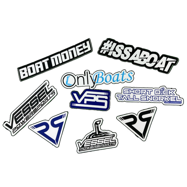Vessel Powersports Sticker Pack Assortment