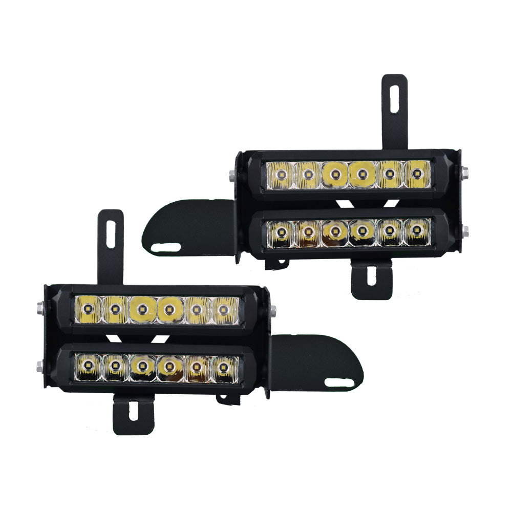 Dual Wide 8" LED Headlights for 2019+ Honda Talon