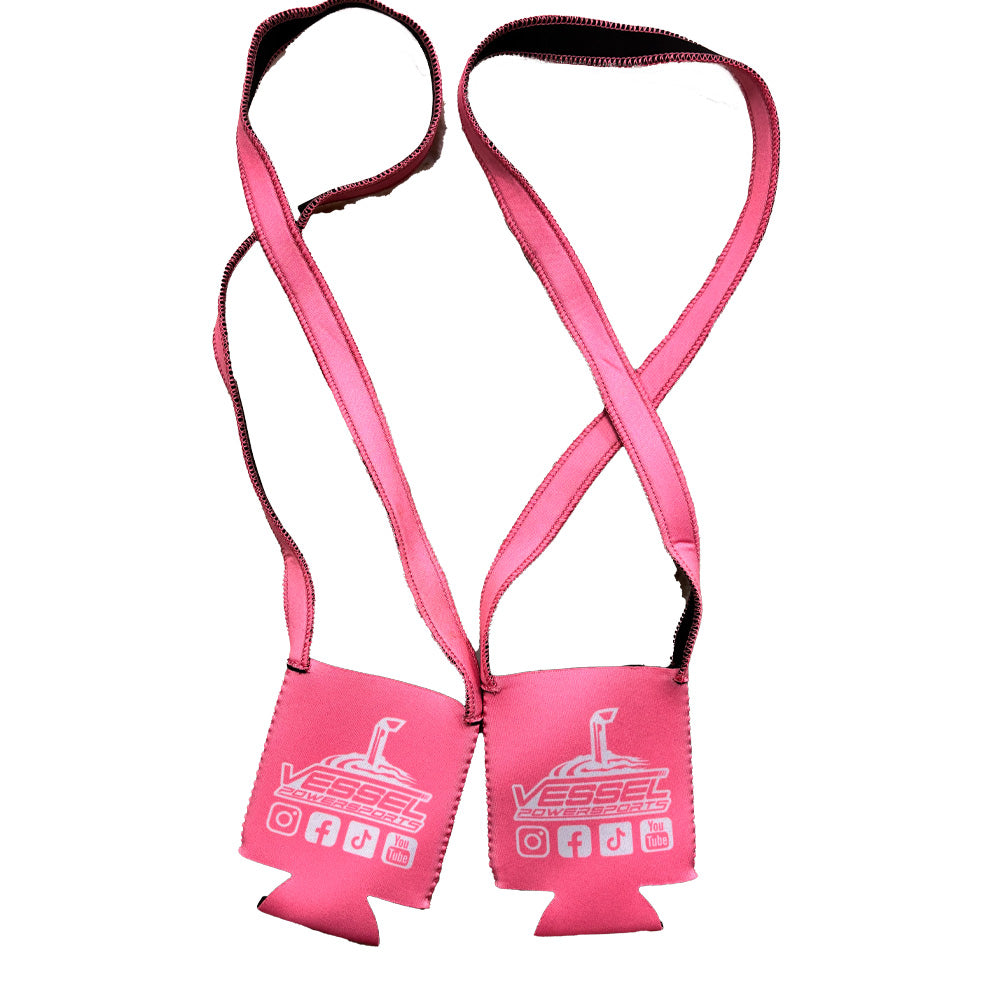 PINK VPS Hands Free Necklace Coozie
