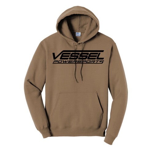 Vessel Powersports Hoodie (Brown)