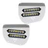 Dual Wide 8" LED Headlights for 2014+ Honda Rancher, Foreman, Rubicon