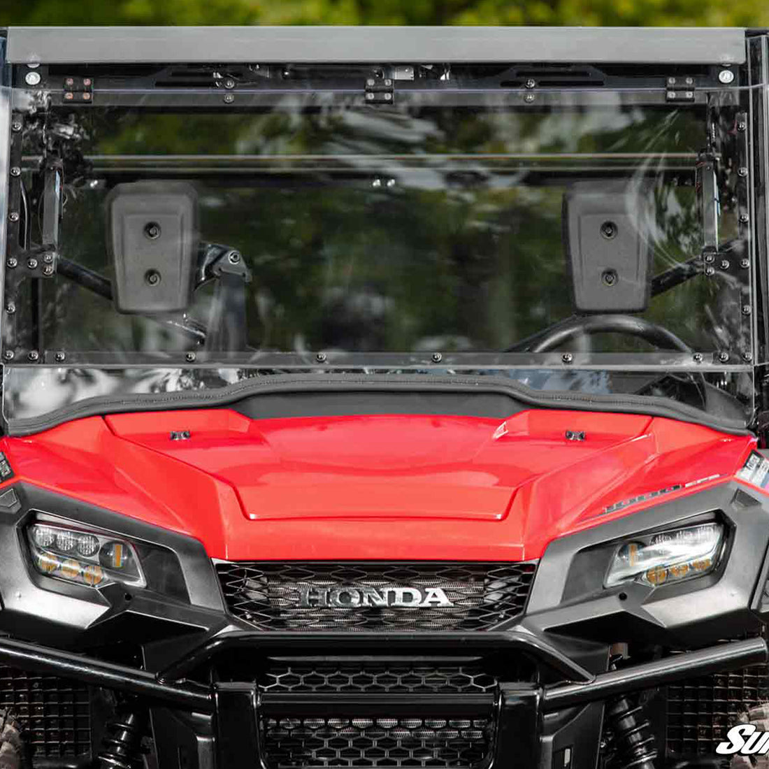 KEMIMOTO UTV Front Full Windshield Compatible With Pioneer 1000 / 1000-5 / 1000-6 2016 2017 2018 2019 2020 2021 2022 2023 2024 2025, UV Resistant Polycarbonate Clear Windshield, Windshields - Canada
