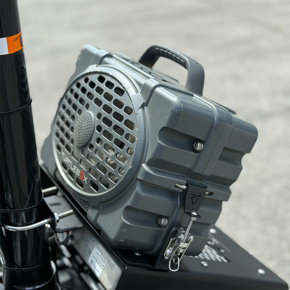 Turtlebox Portable Speaker Mount Anywhere Kit – ATV & UTV Compatible