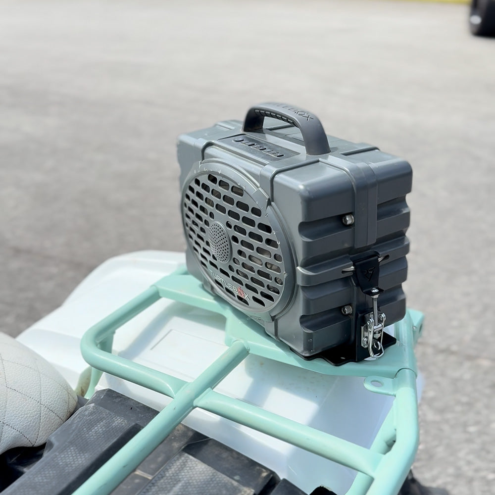 Turtlebox Portable Speaker Mount – Universal Fit for ATV and Side by Side