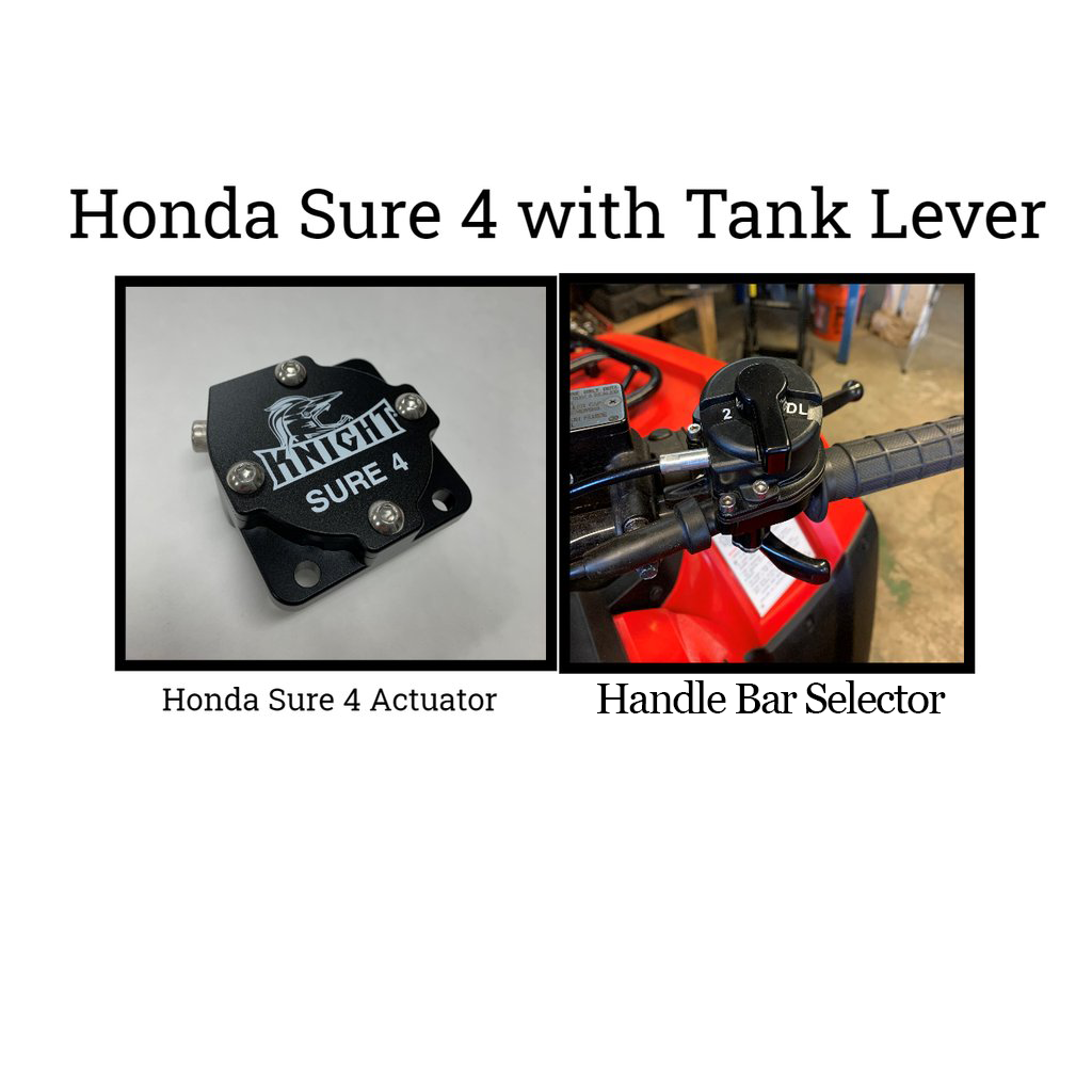 manual 4x4 four wheel drive actuator for honda foreman and rubicon 
