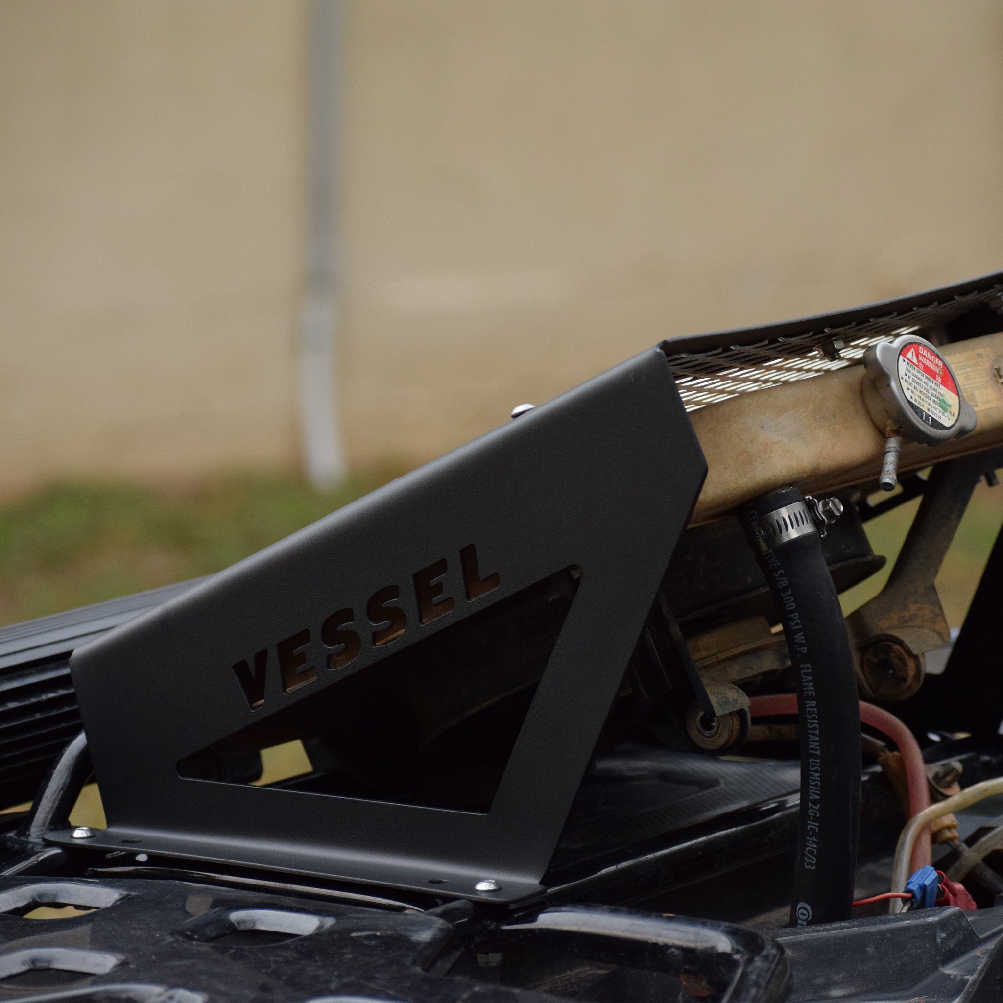 Low Profile Radiator Relocation Kit 20142025 Honda Rancher, Foreman, Vessel Powersports