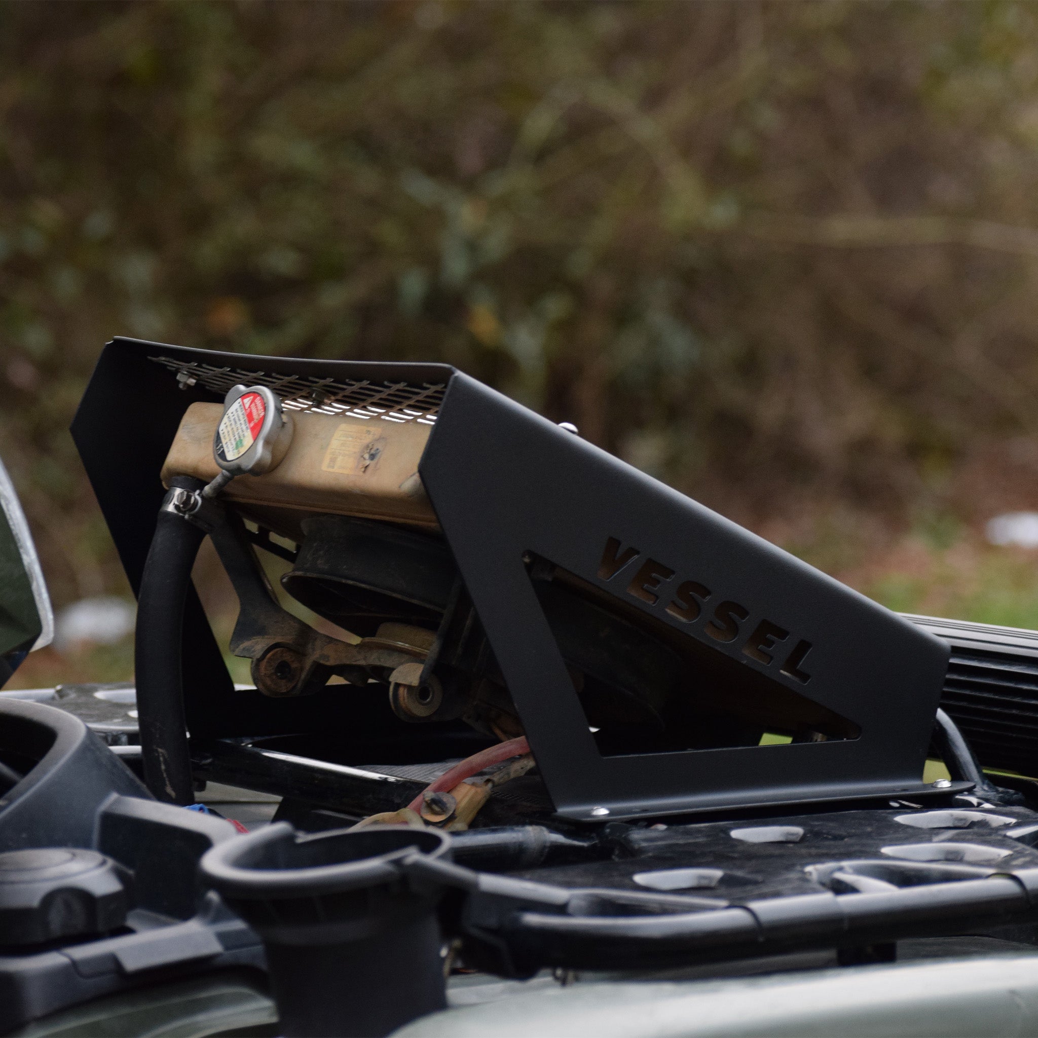 Low Profile Radiator Relocation Kit 20142025 Honda Rancher, Foreman, Vessel Powersports